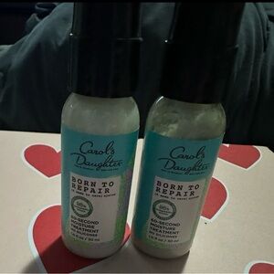 2 Pc - Carol's Daughter Born To Repair 60 Second Moisture Treatment 1.0 fl.oz Ea